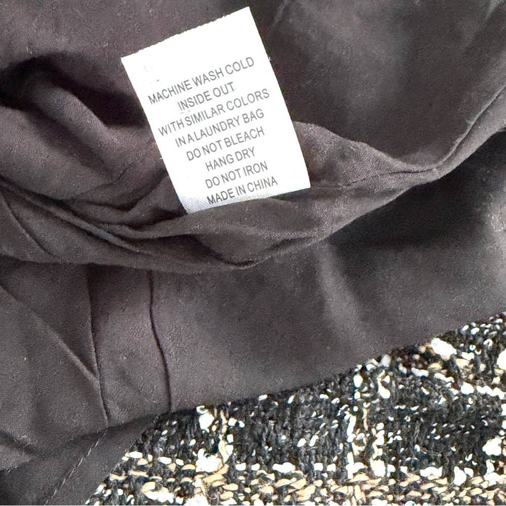 Chelsea Tweed Sequin Mini Skirt with Removable Ribbon Belt from Honey - Picture 12 of 12